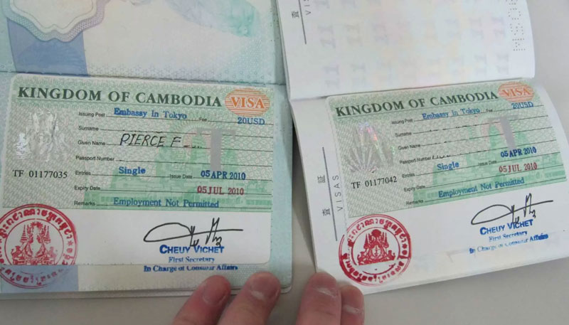 Cambodia Visa Application Eligibilty