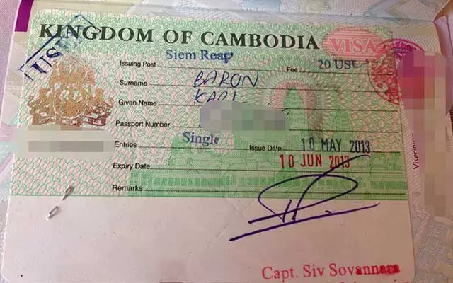 Cambodia Visa for South African and South Korean Citizens